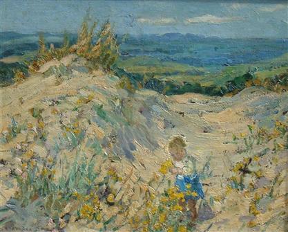 Dorothea Sharp | Picking Flowers in the Dunes