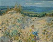 Picking Flowers in the Dunes, Dorothea Sharp