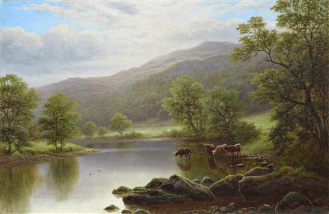 William Mellor | On the Wharfe (part of pair)