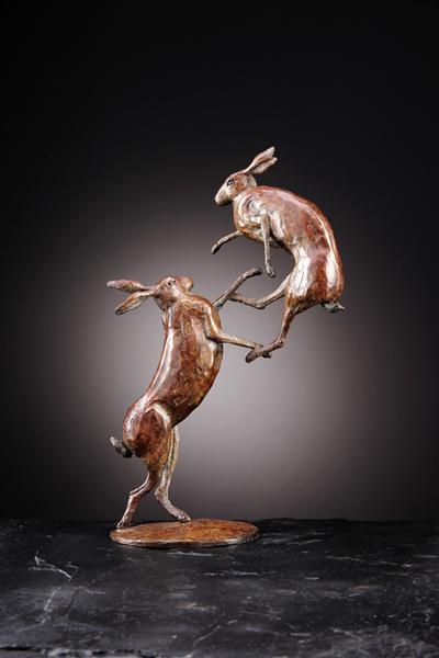 Ian Greensitt | Boxing Hares