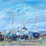 The Boat Yard, Beaumaris, Barbara Goolden