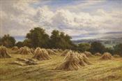 Harvest Time, Farleigh Nr Hastings, Henry H Parker