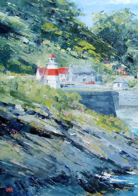 Erni Upton | The Wee Lighthouse, Crinan Canal
