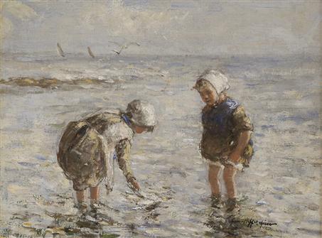 Robert Gemmell Hutchison | Playing in the Sea