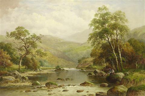 William Henry Mander | A Glen on the Conway
