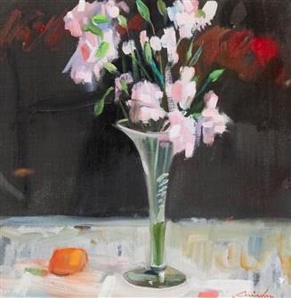 John Cunningham RGI | Still Life of Carnations