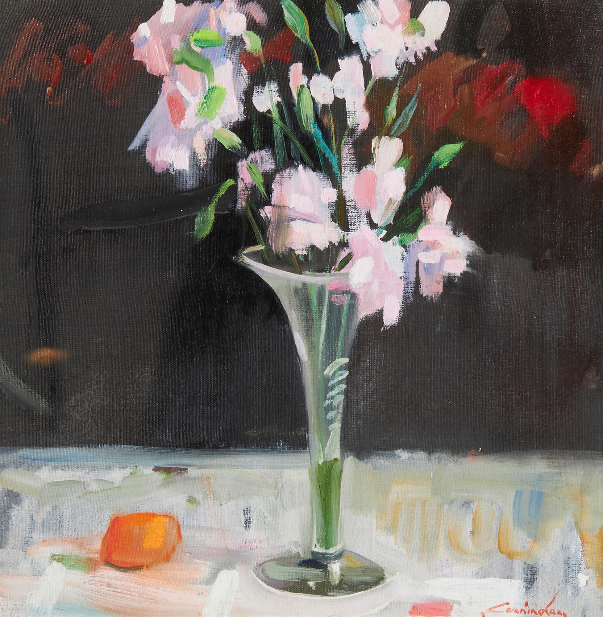 John Cunningham RGI | Still Life of Carnations