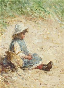 Robert Gemmell Hutchison | On the Beach