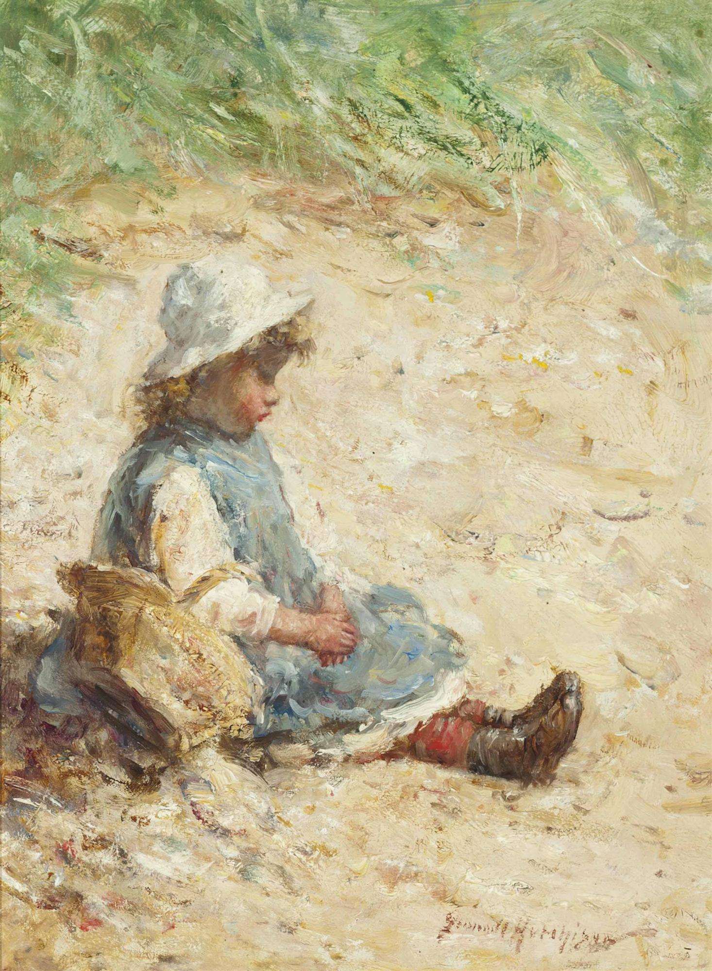 Robert Gemmell Hutchison | On the Beach