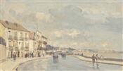 Paco d'Arcos on the road to Estoril, Portugal, Edward Seago