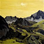 Sun Above Nant Peris, Sir Kyffin Williams