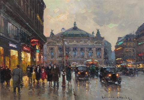 Edouard Leon Cortes | Plas de L'Opera