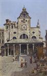 The Rialto Market, Venice, Antonietta Brandeis