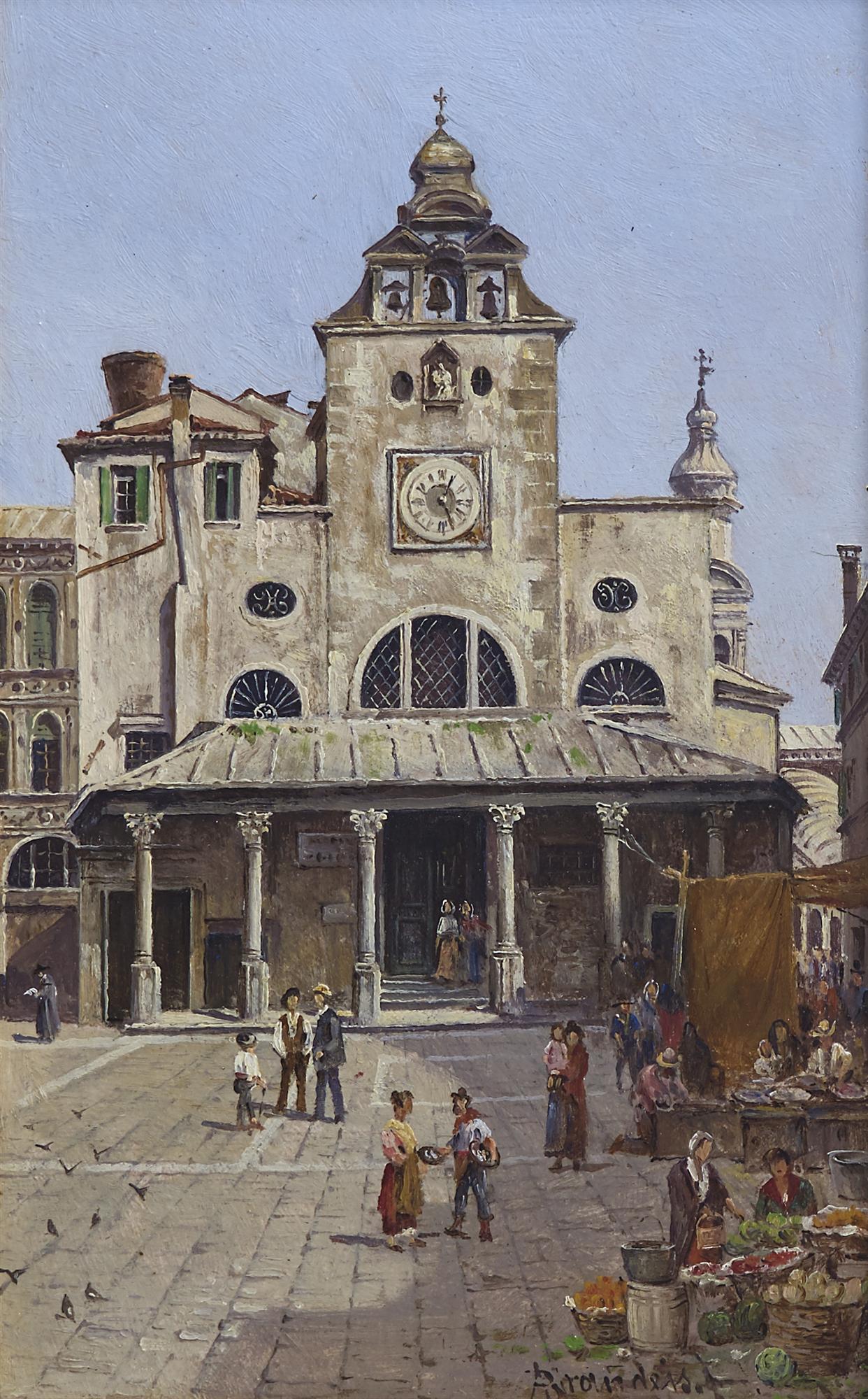 Antonietta Brandeis | The Rialto Market, Venice