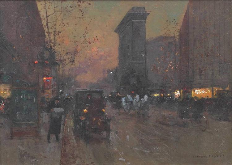 Edouard Leon Cortes | Porte Saint Denis