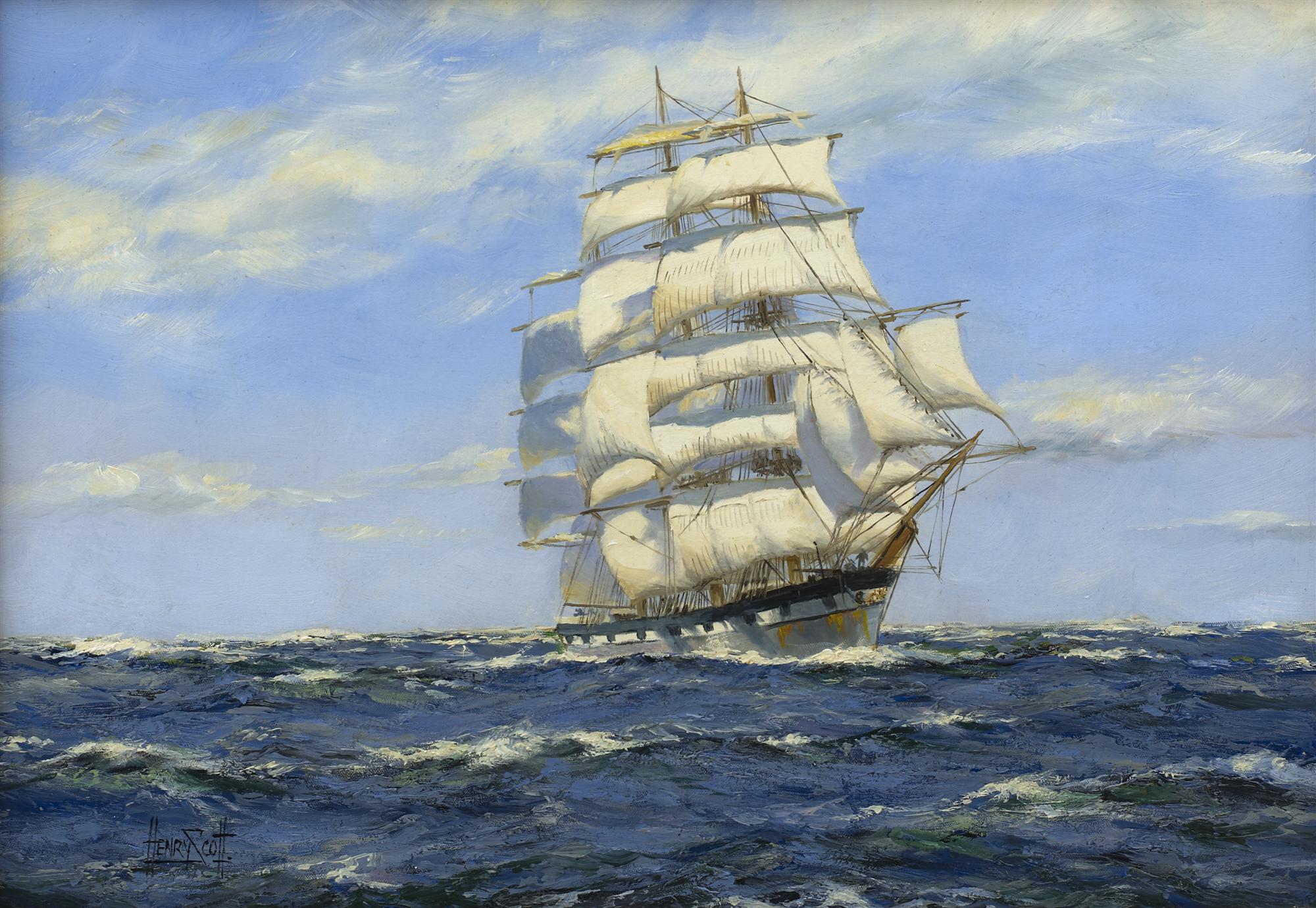 Henry Scott | Pacific Blue, Clipper 'Arctic Stream'