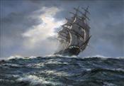 Moontrack, Wool Clipper Salamis, Henry Scott