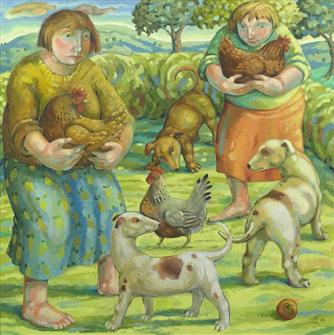 Jenny Jones | Hens & Dogs