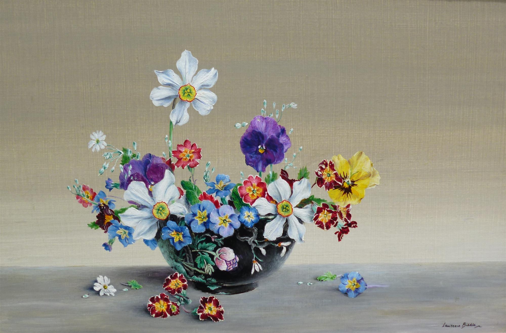 Laurence Biddle | Still Life with Flowers