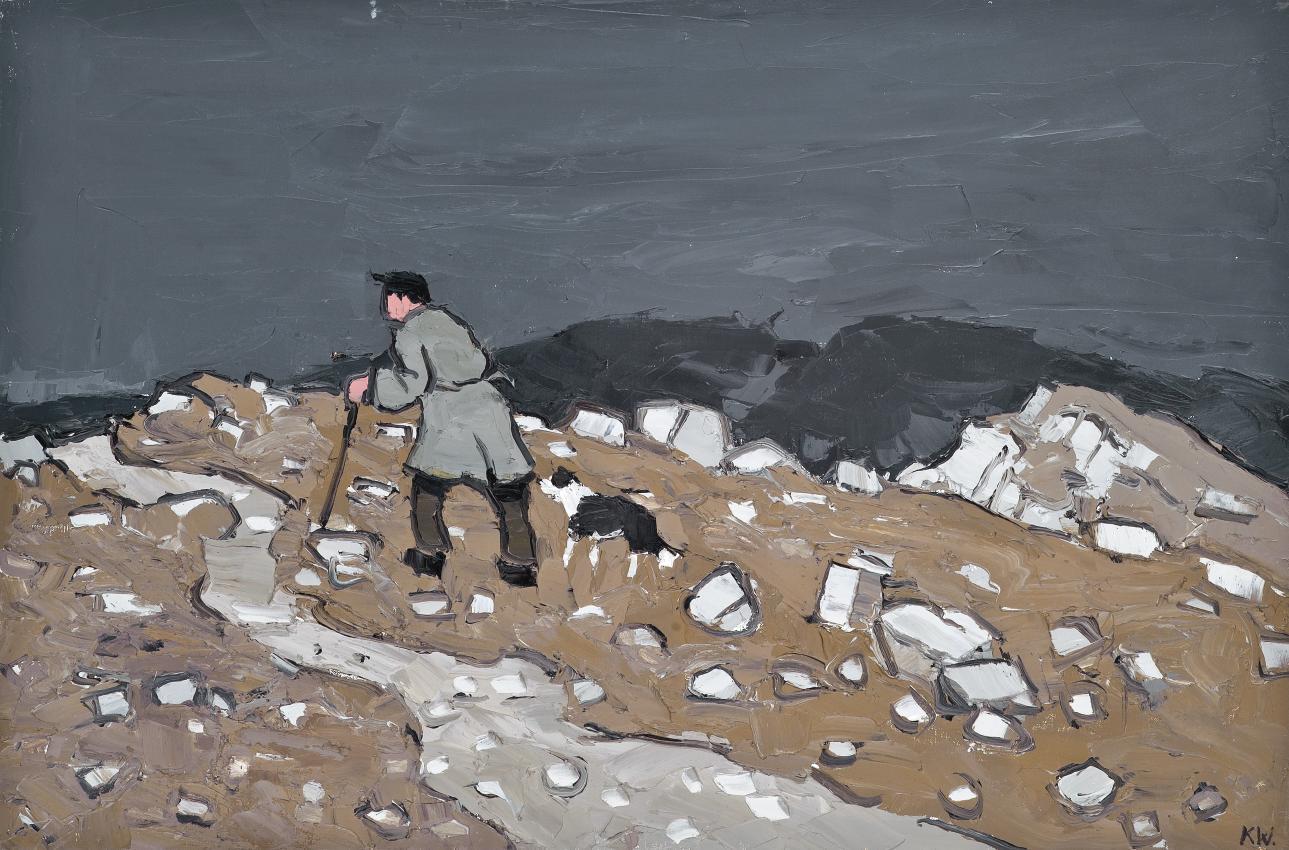 Sir Kyffin Williams | Farmer & Dog