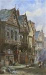 Watergate Street, Chester, Louise Rayner