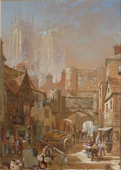 Louise Rayner | Bootham Bar, York