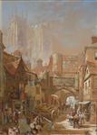 Bootham Bar, York, Louise Rayner