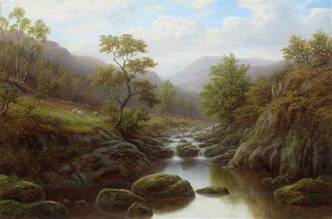 William Mellor | Autumn on the Lledr (part of pair)