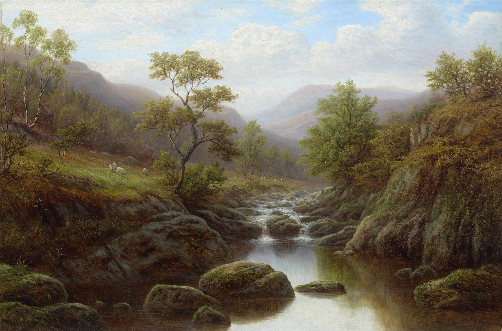 William Mellor | Autumn on the Lledr (part of pair)