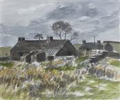 Cottages Rhosgadfan, Sir Kyffin Williams