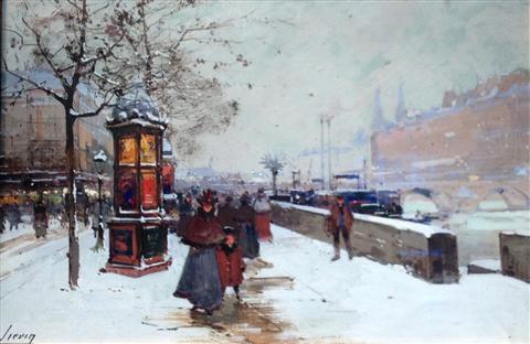 Eugene Galien Laloue | Quai de la Megisserie
