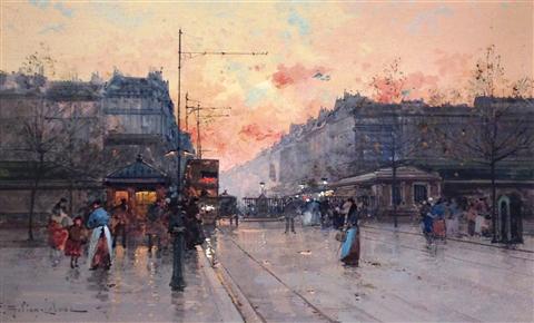 Eugene Galien Laloue | Porte de Chatillon