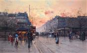 Porte de Chatillon, Eugene Galien Laloue