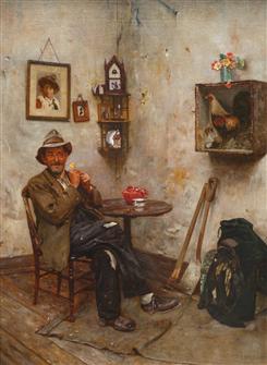 Charles Spencelayh | Fine Feathers Make FIne Birds