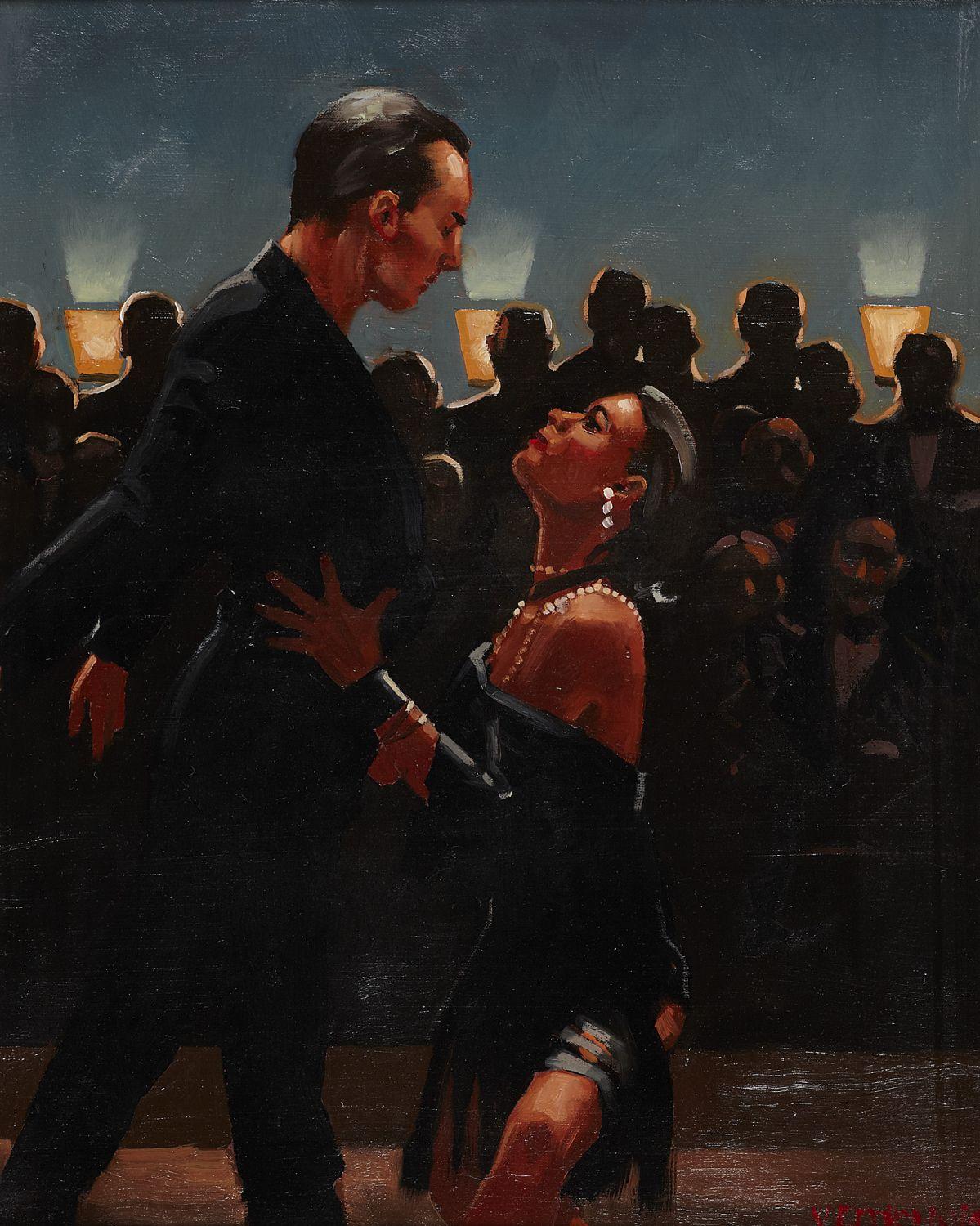 Jack Vettriano | Study for Rumba in Black