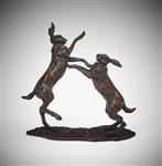 Boxing Hares, Lucy Kinsella