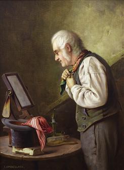 Charles Spencelayh | Red Cravate