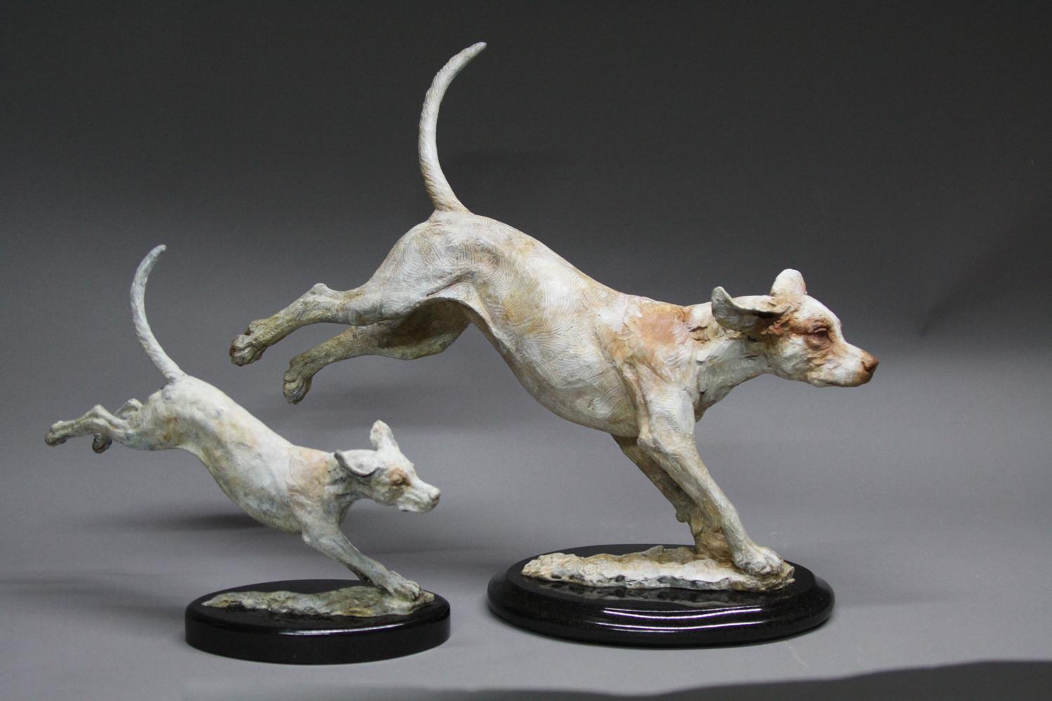 Stephen J Winterburn | Small Hound with Large Hound