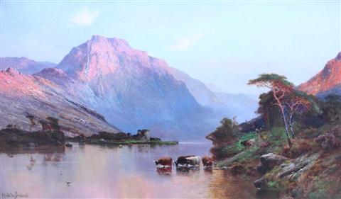 Alfred de Breanski Snr | Inverlochy & Ben Nevis