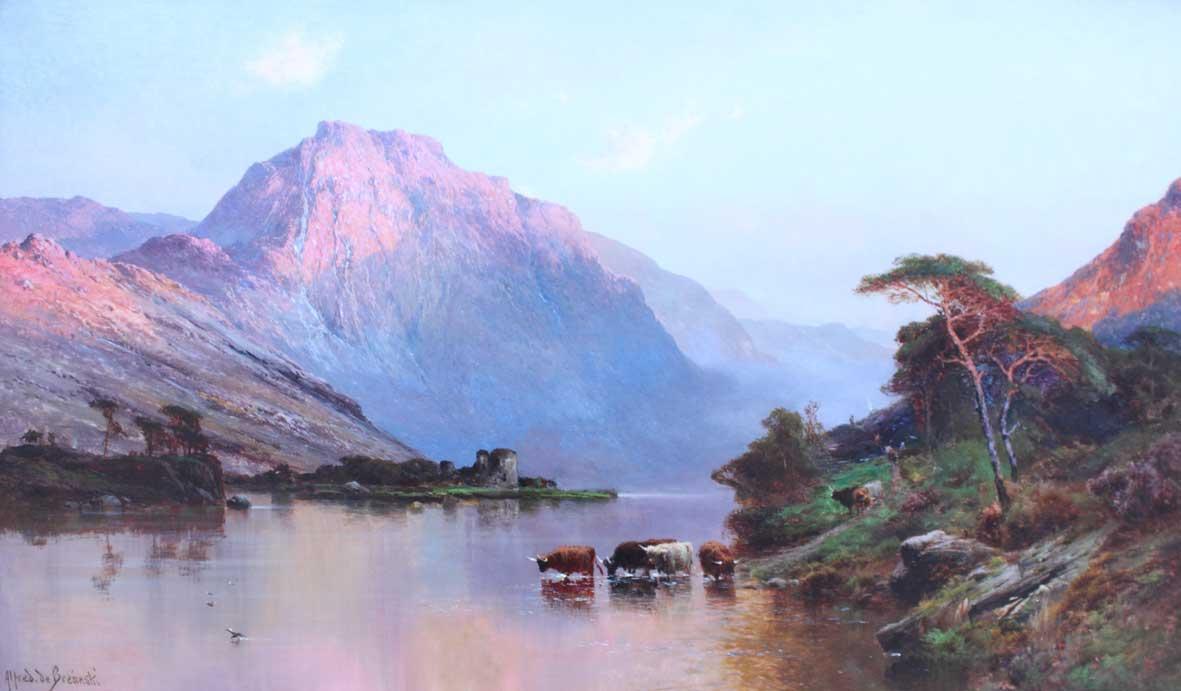 Alfred de Breanski Snr | Inverlochy & Ben Nevis