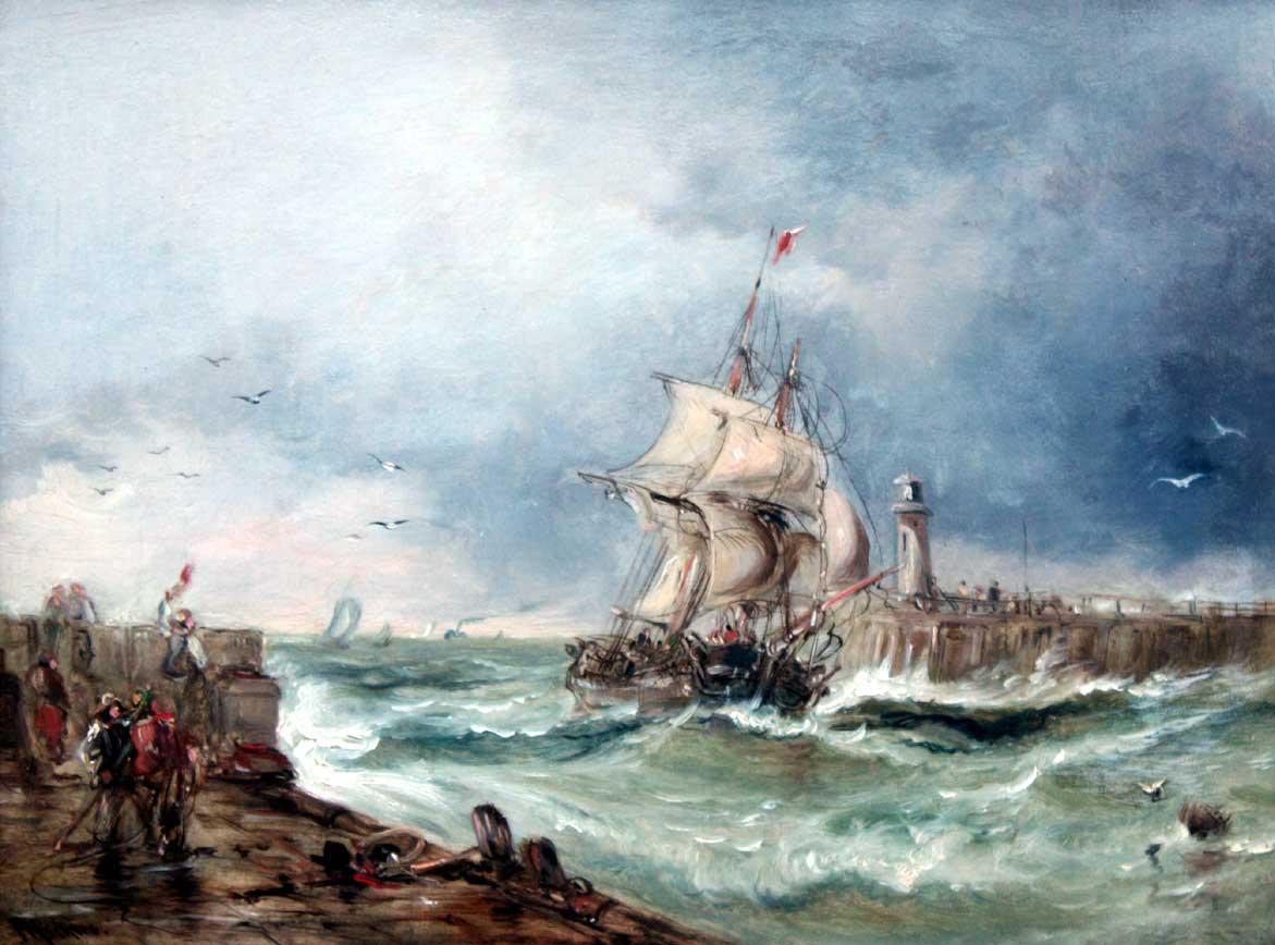 Alfred Vickers Snr | Entering Margate Harbour