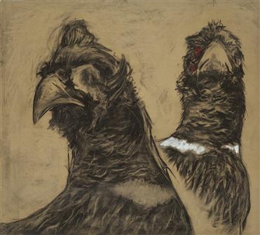 Joseph Paxton  | Two Pheasant Heads