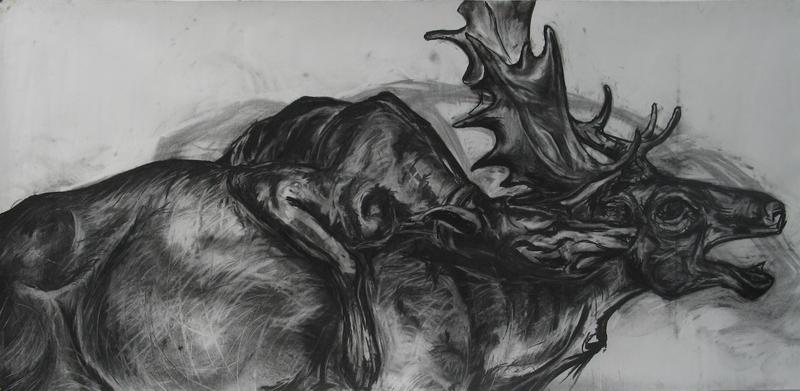 Joseph Paxton  | Study for Hound over Stag