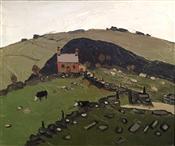 Cottage, Rhosgadfan, Sir Kyffin Williams