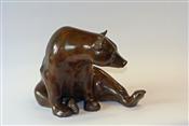 Seated Brown bear, Jonathan Knight