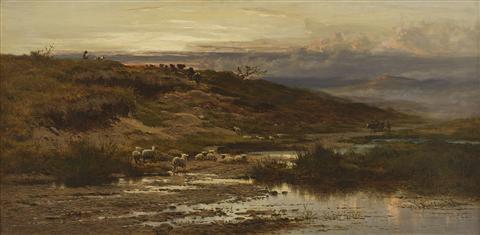 Benjamin Williams Leader | Sheep in Landscape