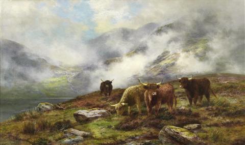 Louis Bosworth Hurt | The Eddying Mist that fills the Glen