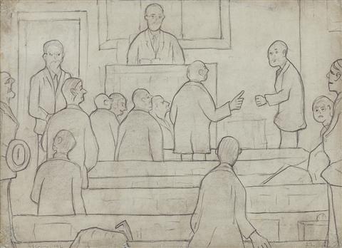 Laurence Stephen Lowry | The Creditors Meeting (No 20)