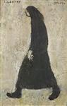 Shawly, Walking Woman (No 21), Laurence Stephen Lowry