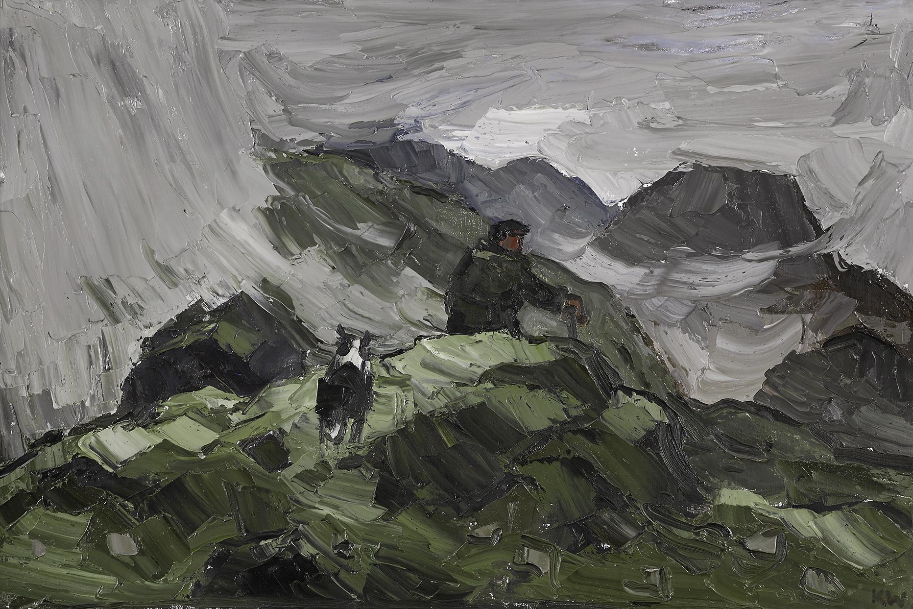 Sir Kyffin Williams | Rain Above Gwynant